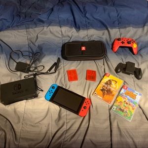 SOLD Nintendo Switch plus extras